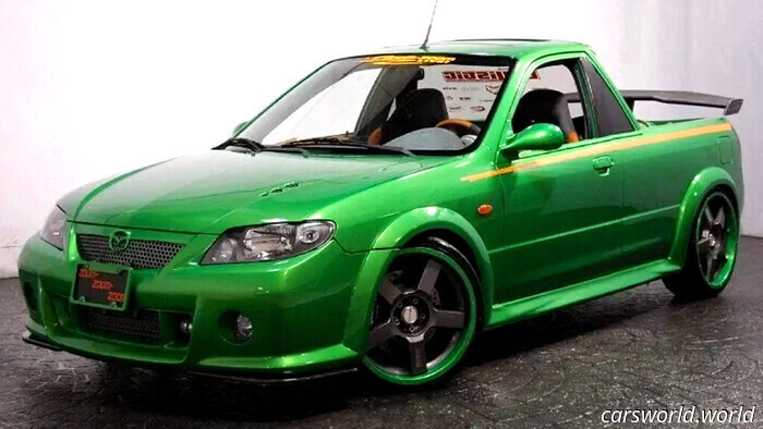 La camioneta de exhibición olvidada de Mazda acaba de aparecer en venta | Carscoops